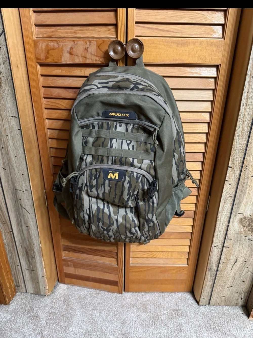 Mudd Olive Green Camouflage Men's Backpack